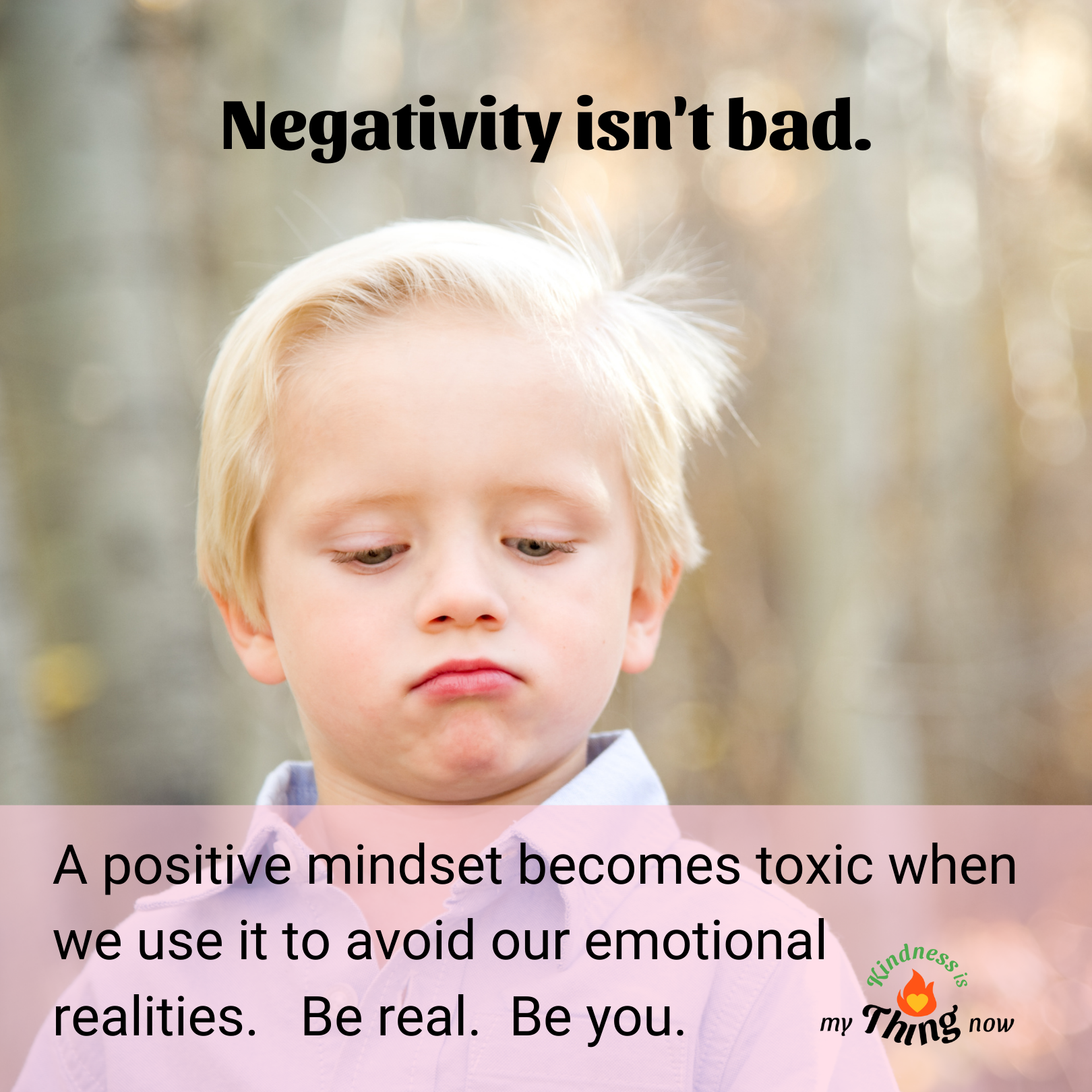 Negativity isn’t bad