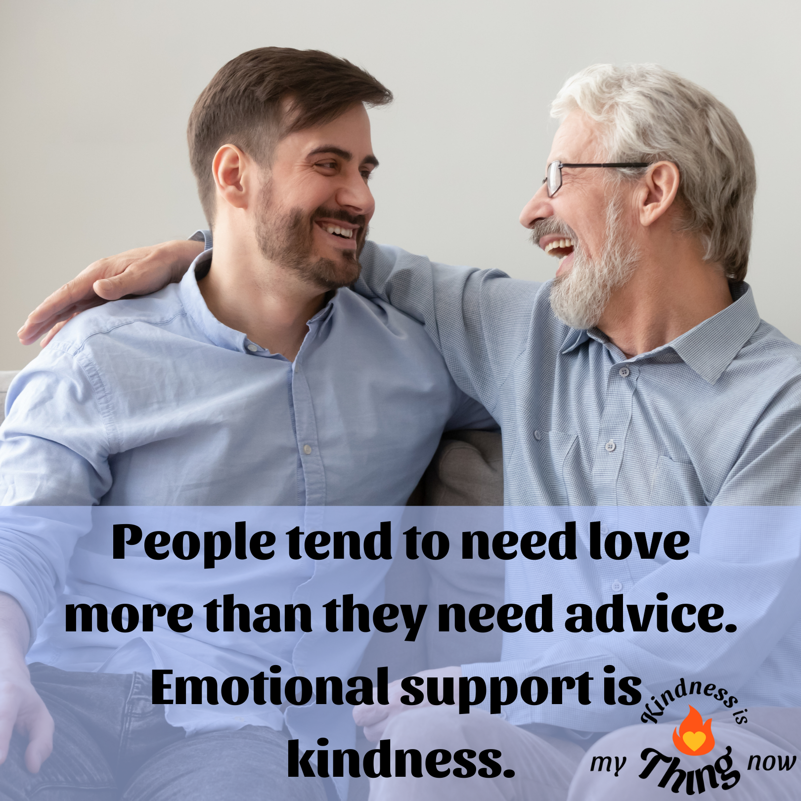 Emotional Support is Kindness