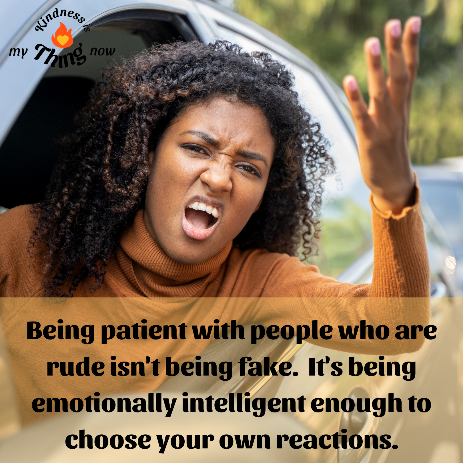 Being Patient with Rudeness