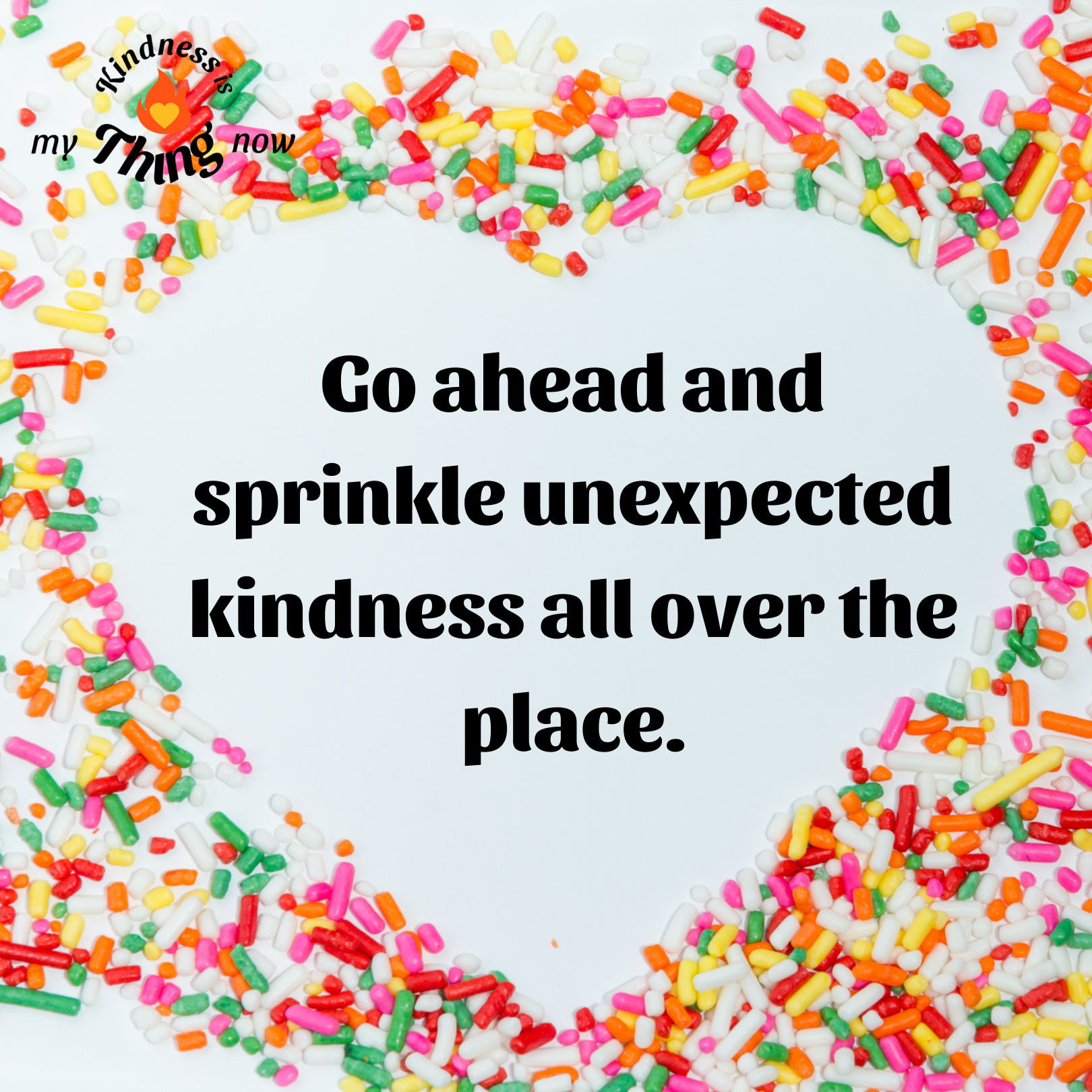 Go ahead Sprinkle It