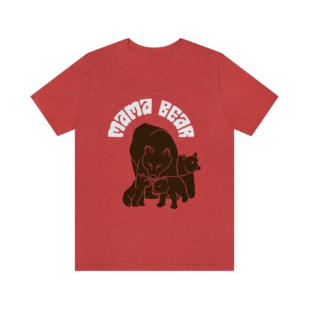 Mama Bear 3 Cubs  Tshirt for Moms with three kids