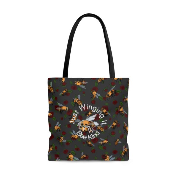 Just Winging It Bee Kind Tote Bag