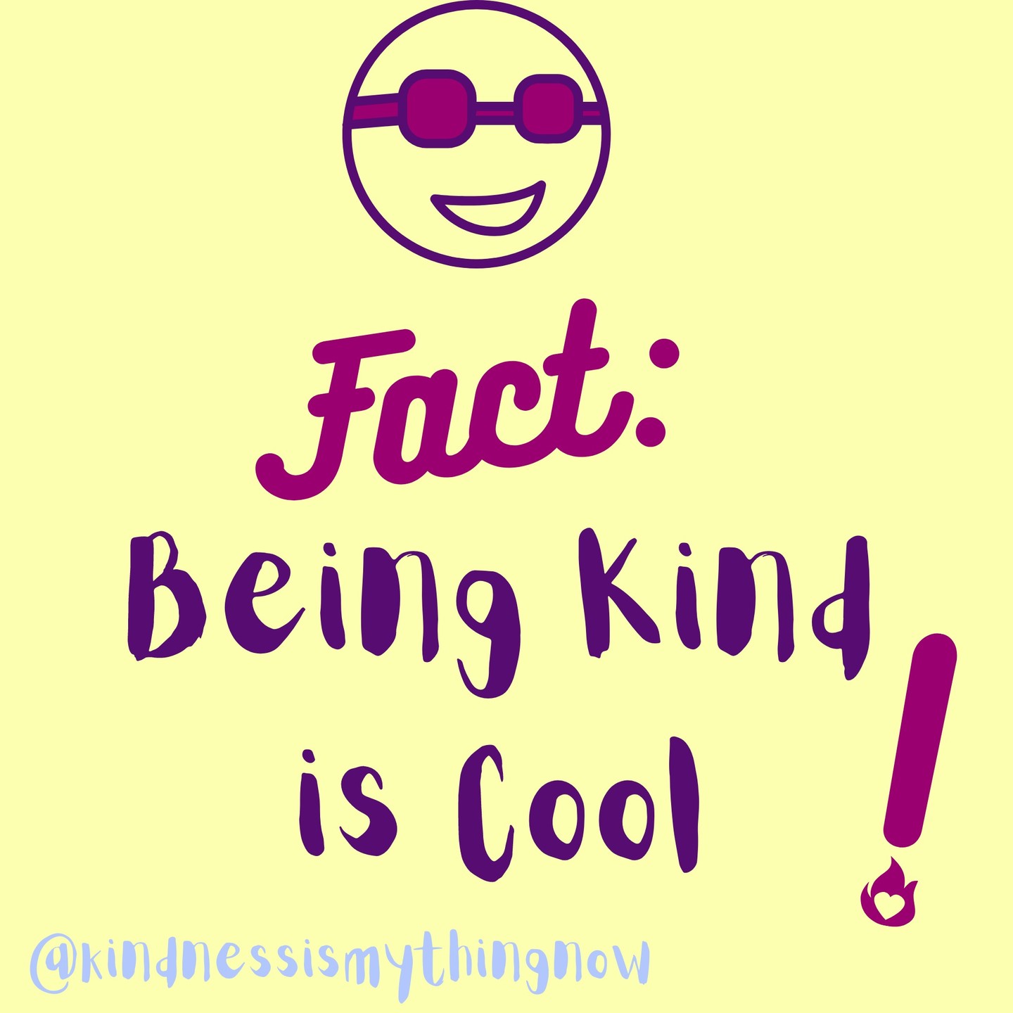 Fact: Being Kind is Cool!