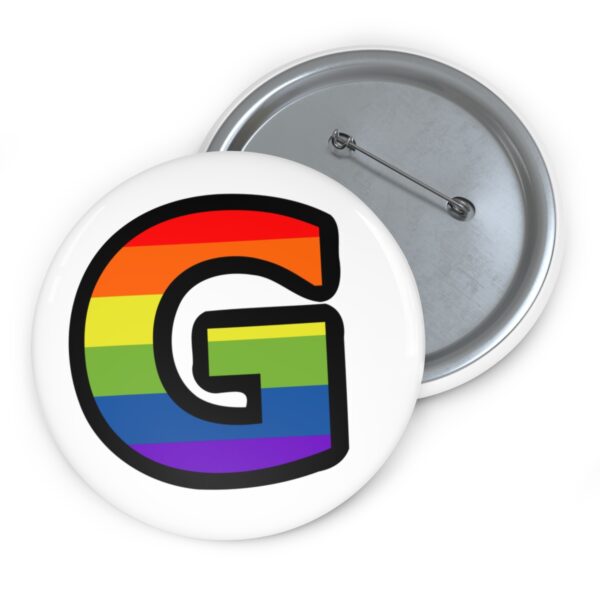 Big Gay G from LGBTQIA Pin Button