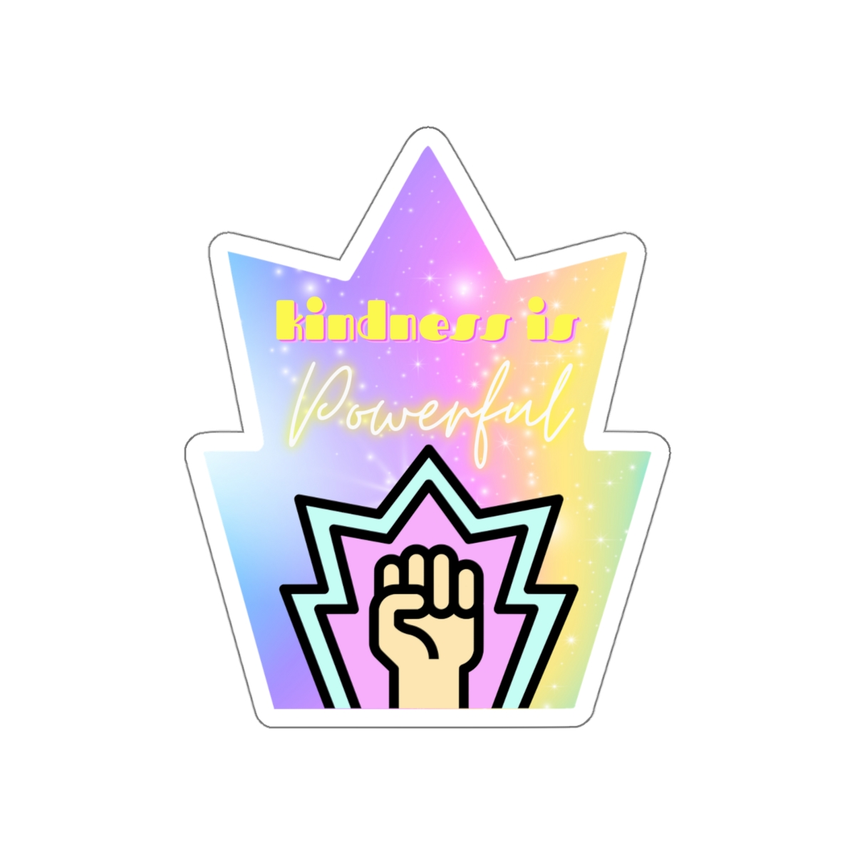 Kindness is Powerful Stickers (Waterproof)