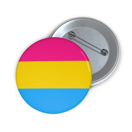 Pansexual Pride Flag Pinback Button Badge